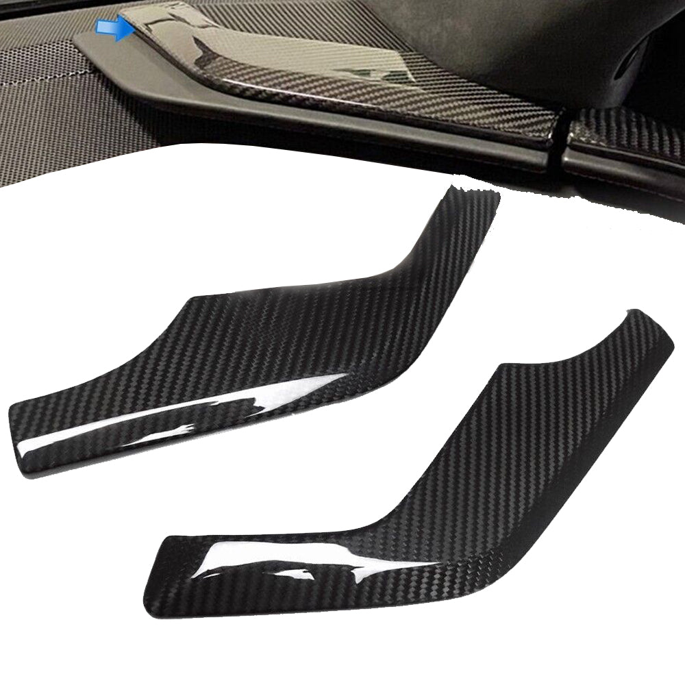C8 Corvette Carbon Fiber Interior Side Dash Speaker Cover Trim | Stingray / Z06 / E-Ray