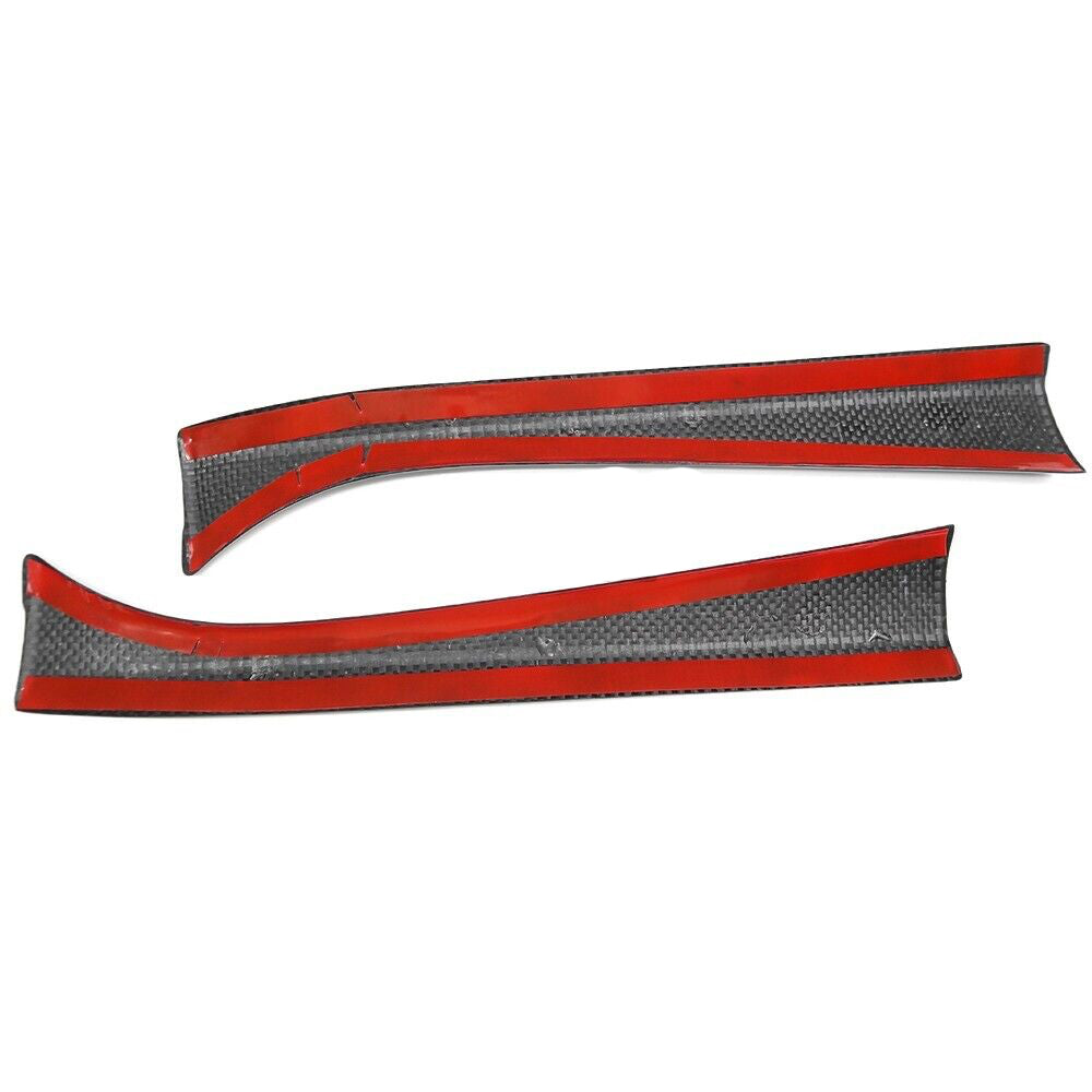 C8 Corvette Carbon Fiber Interior Side Dash Entry Trim Kit | Stingray / Z06 / E-Ray