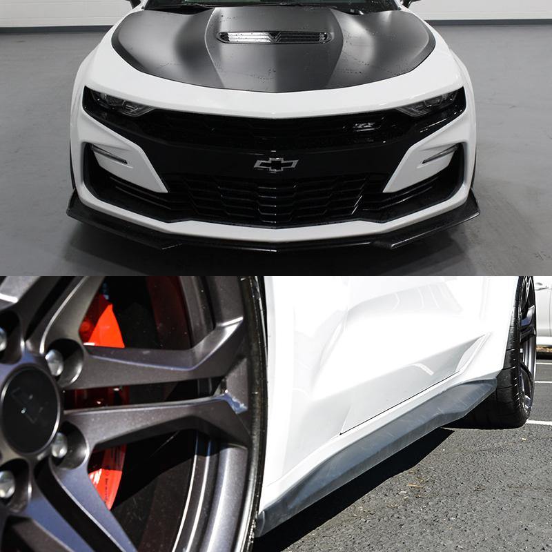 2016 - 24 Camaro 1LE Front Splitter Lip &amp; Side Skirts | LT/RS/SS/LT1