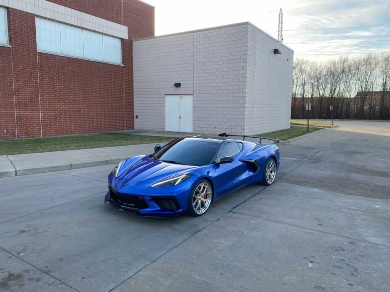 C8 Corvette Stingray 5VM Front Splitter Lip (1-Piece Version)