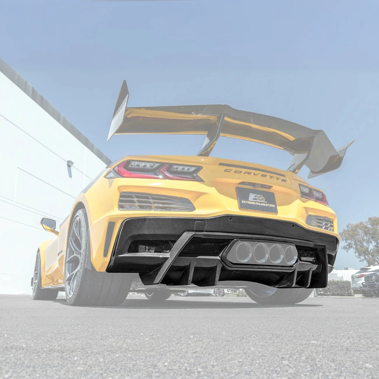 C8 Corvette ZR1 Style Carbon Fiber Aero Body Kit | Z06/E-Ray