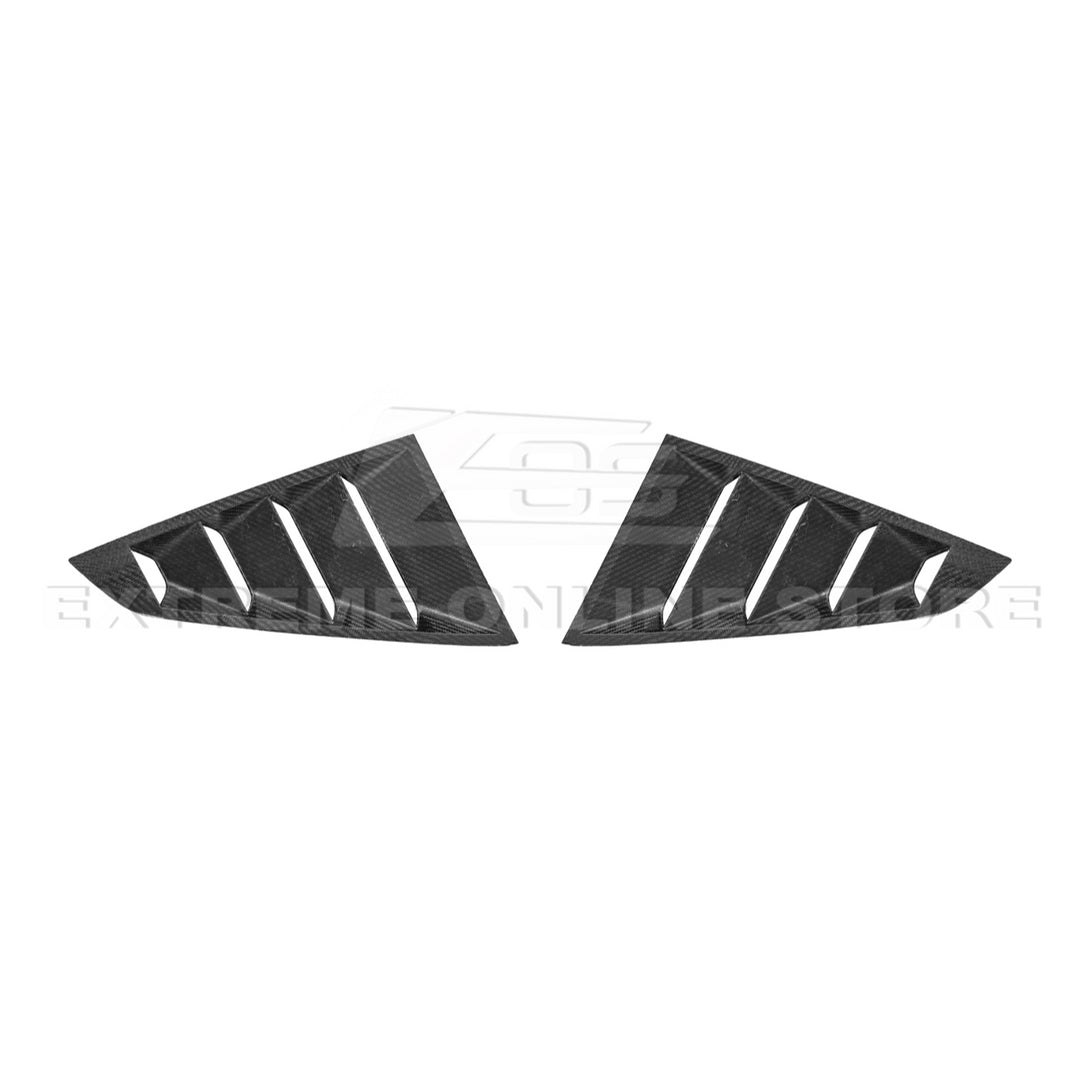 2024+ Mustang S650 Carbon Fiber Side Quarter Window Louvers