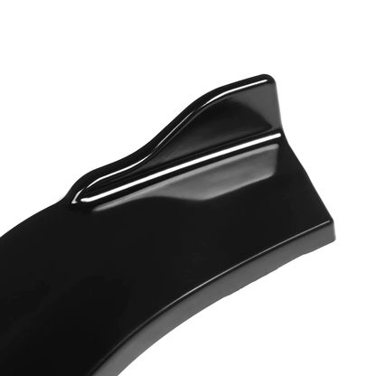 2016 - 24 Camaro Gloss Black/Carbon Fiber 3PC Front Splitter Lip | LT/RS/SS/LT1