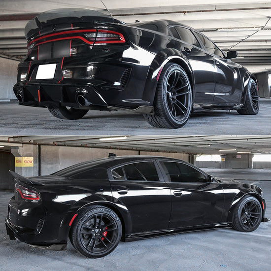 2015 - 24 Charger Widebody Rear Diffuser Extensions Aprons