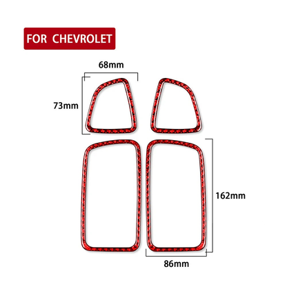 2015 - 20 GMC Canyon / Chevy Colorado Carbon Fiber Side Vent Overlays | Next-Gen Carbon