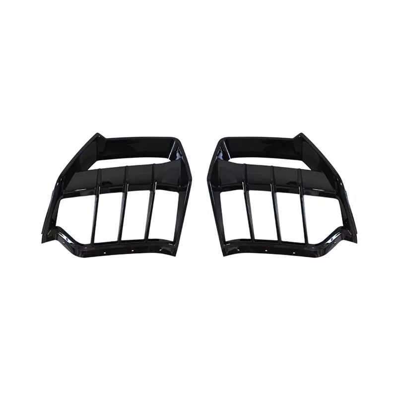 C8 Corvette Stingray Gloss Black Rear Diffuser Add-Ons