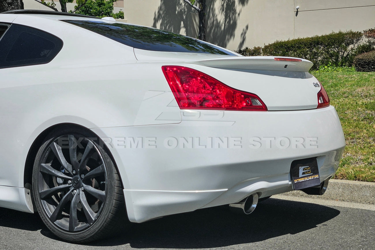 2009 - 21 Nissan 370Z Z34 Muffler Delete Axle Back 4.5" Dual Tips Exhaust