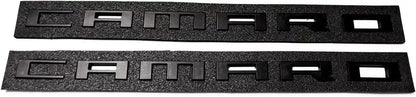 2010 - 24 Camaro Blacked Out Fender Side Emblem Badge
