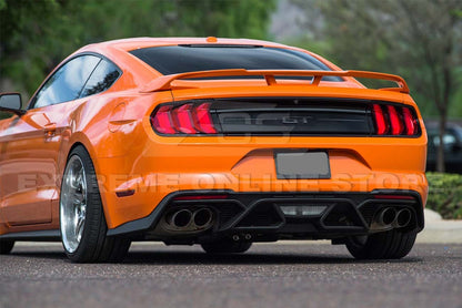 2018 - 23 Mustang GT500 Quad Tip Rear Bumper Diffuser