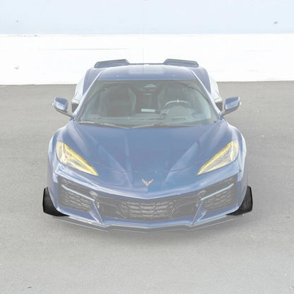 Corvette C8 Carbon Fiber Z07 Performance Package Front Canards image 0