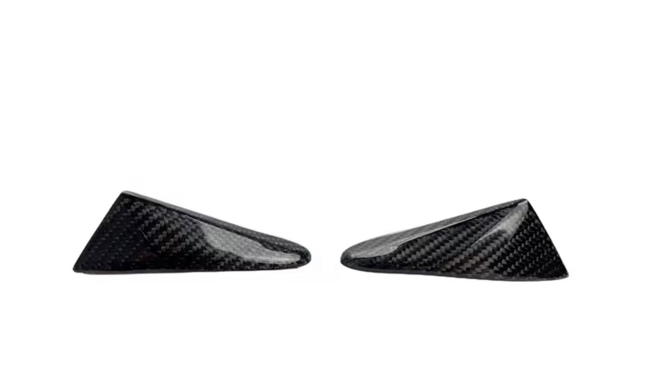 C8 Corvette Stingray Spoiler Hole Fin Covers image 1