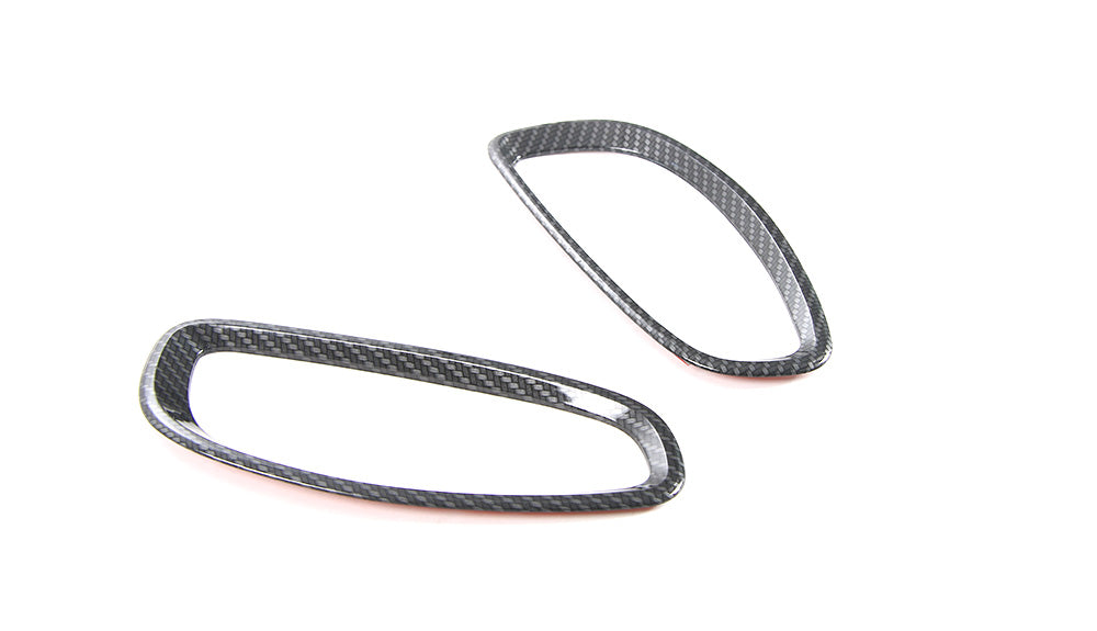 2016 - 24 Camaro Seat Trim Frame Cover Kit Colored/Carbon Fiber image 9