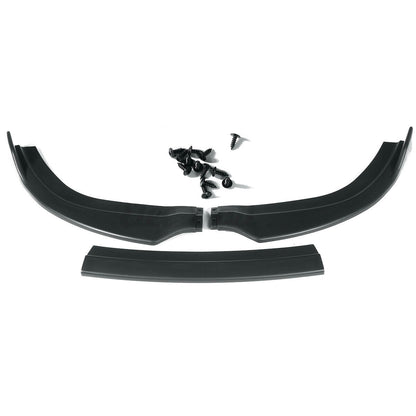 2012 - 14 Chrysler 300 SRT 3PC Front Splitter Lip (Gloss Black/Unpainted)