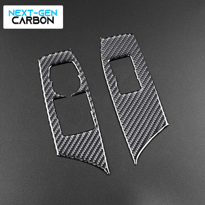 2016 - 24 Chevy Camaro Carbon Fiber Window Switch Covers