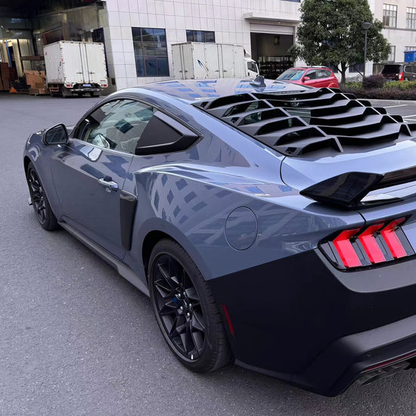 2024+ Mustang S650 Coupe V Style Side Window Louvers