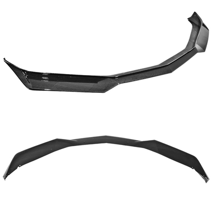 2016 - 18 Camaro Zl1 Style Front Splitter (Primer Black/Gloss Black/Carbon Fiber Print)