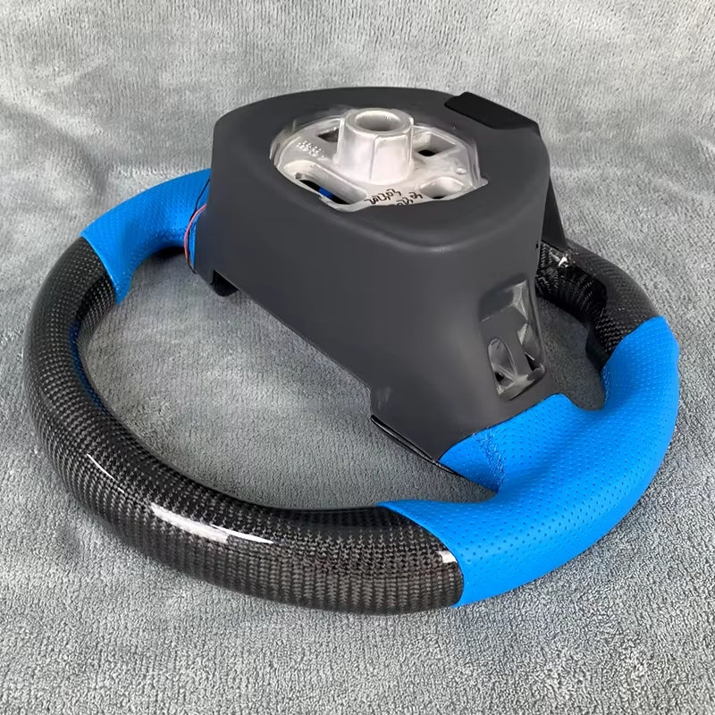 2014 - 19 C7 Corvette LED Carbon Fiber Steering Wheel (Heated Optional) | Next-Gen Carbon