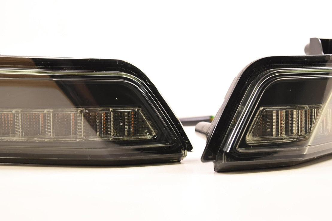 2015 - 17 Mustang Smoked Sequential Morimoto XB LED Turn Signals