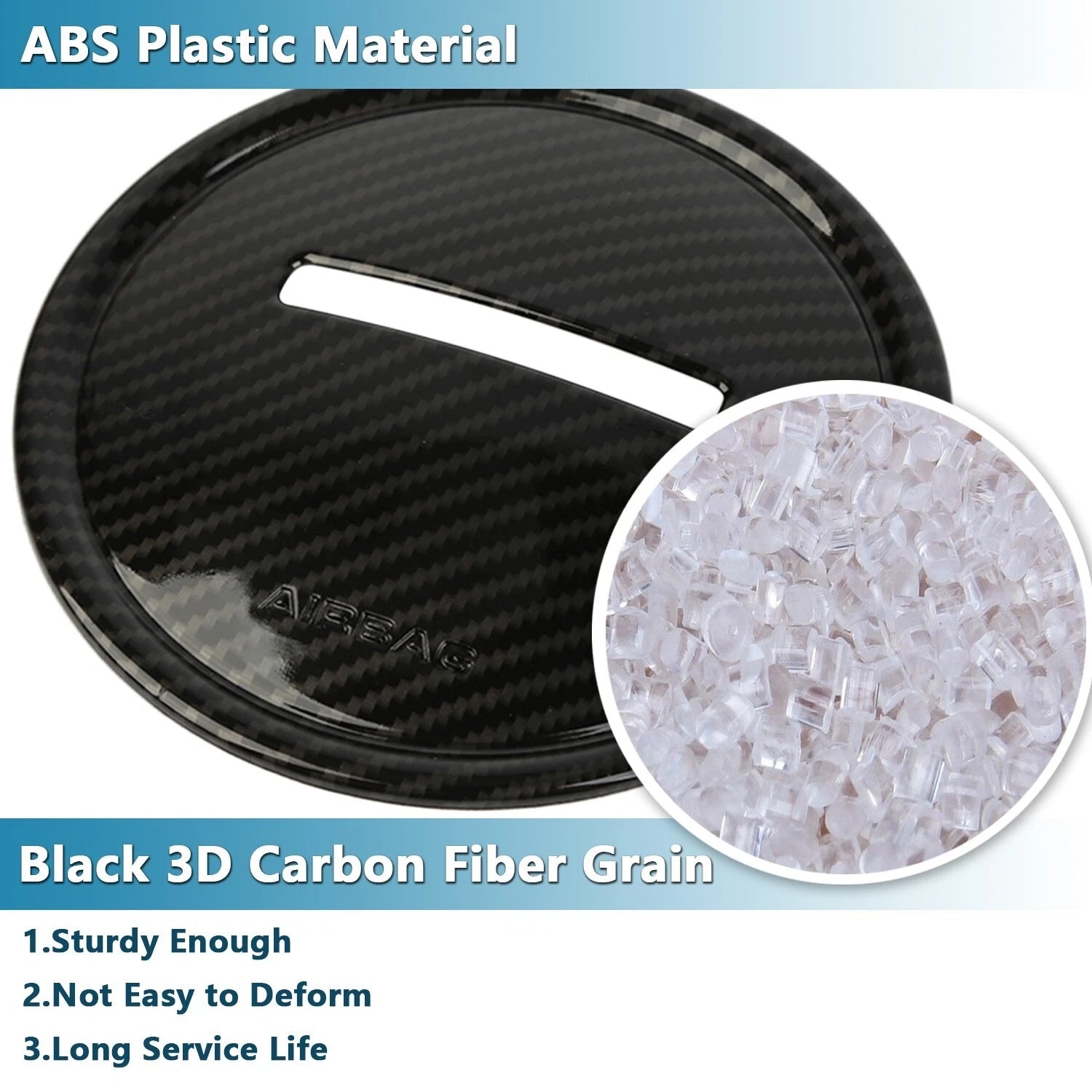 2016 - 24 Camaro  Hydro-Dipped Carbon Fiber Full Center Steering Cover