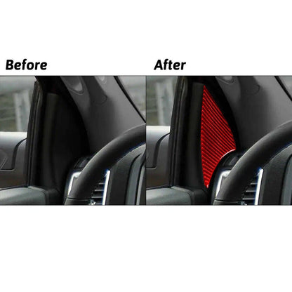 2016 - 18 Dodge Ram Carbon Fiber A-Pillar Trim Kit | Next-Gen Carbon
