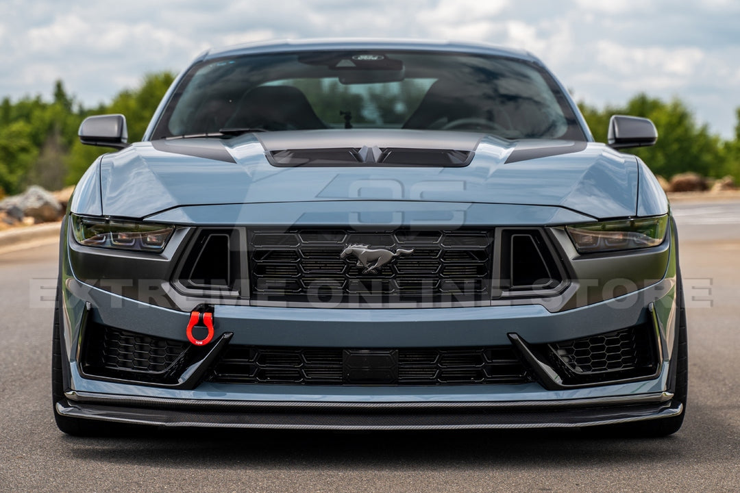2024+ Mustang S650 Dark Horse Carbon Fiber Front Splitter