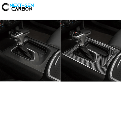 2015 - 24 Dodge Charger Carbon Fiber Gearshift Insert Overlay | Next-Gen Carbon
