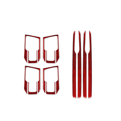 2016 - 18 Dodge Ram Carbon Fiber Interior Door Panel Trim Kit | Next-Gen Carbon