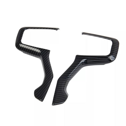 2021+ Tahoe Carbon Fiber Steering Wheel Trim Cover