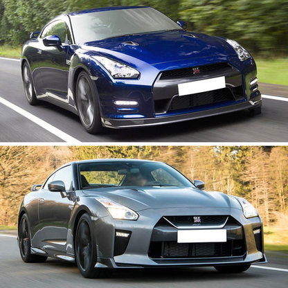 2009 - 22 Nissan R35 GTR Front Bumper Conversion Kit