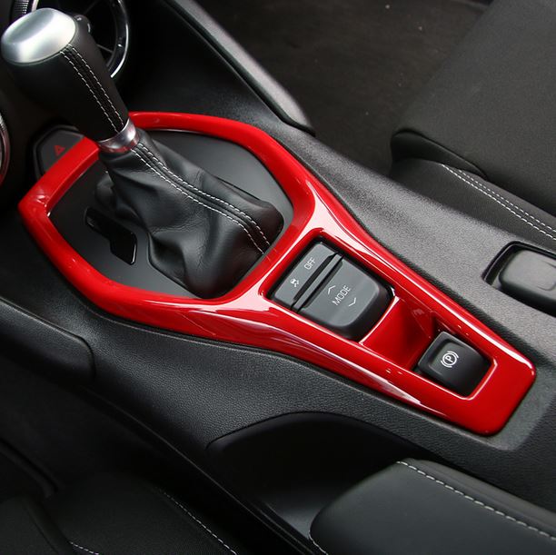 2016 - 24 Camaro Carbon Fiber Shifter Gearbox Trim Cover | Carbon Fiber / Colored