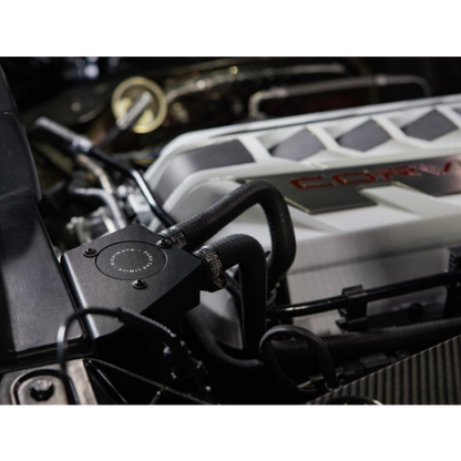 C8 Coupe Mishimoto Baffled Oil Catch Can