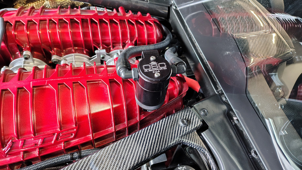 C8 Corvette Z06 Coupe PCV Side Oil Separator 3.0