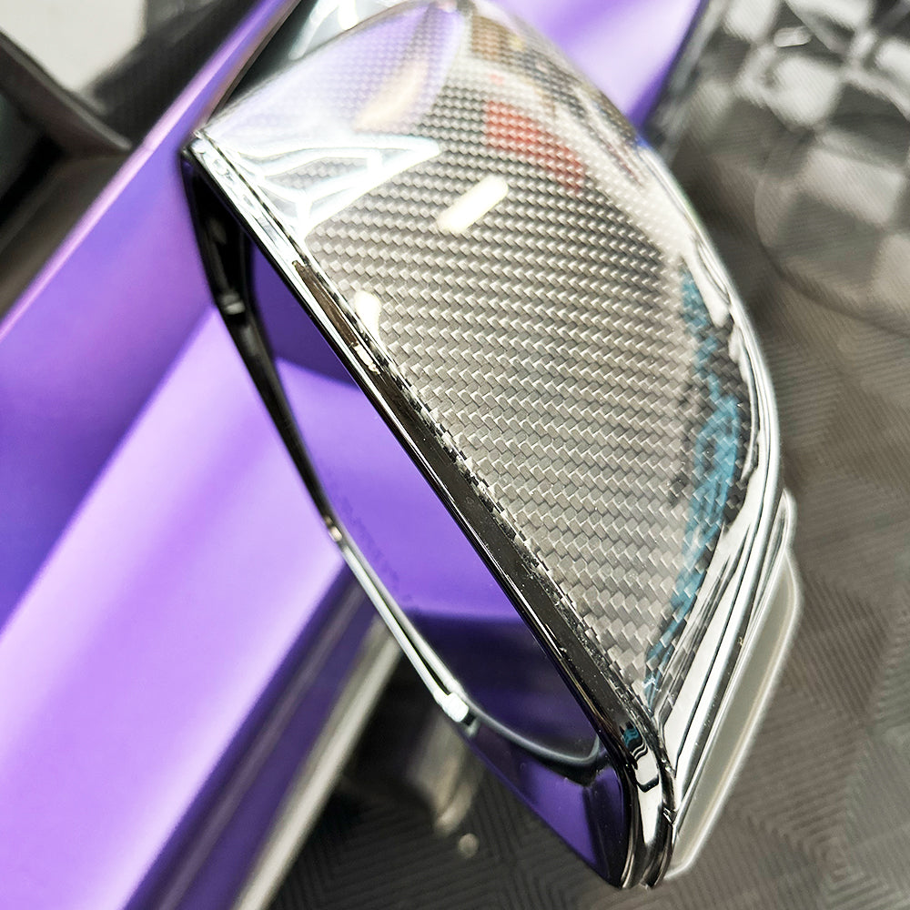 C8 Corvette Stingray / Z06 / E-Ray Carbon Fiber Mirror Replacements