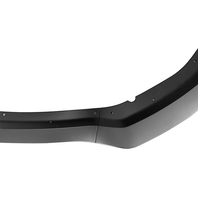 2020 - 23 Charger Widebody Matte Black Front Bumper Lip 3PC