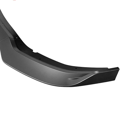 2020 - 23 Charger Widebody Matte Black Front Bumper Lip 3PC