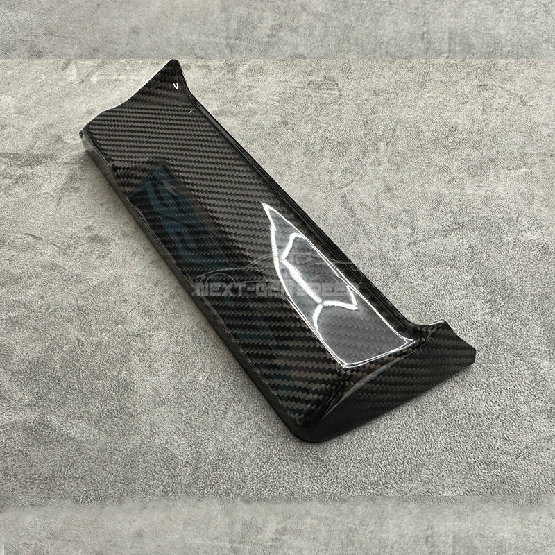 C8 Corvette Carbon Fiber Top Radio Trim Cover | Next-Gen Carbon