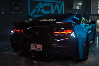 2014 - 19 Corvette C7 XB Smoked LED Tail Lights | Morimoto