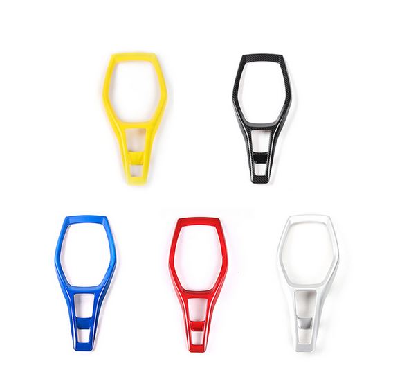 2016 - 24 Camaro Carbon Fiber Shifter Gearbox Trim Cover | Carbon Fiber / Colored