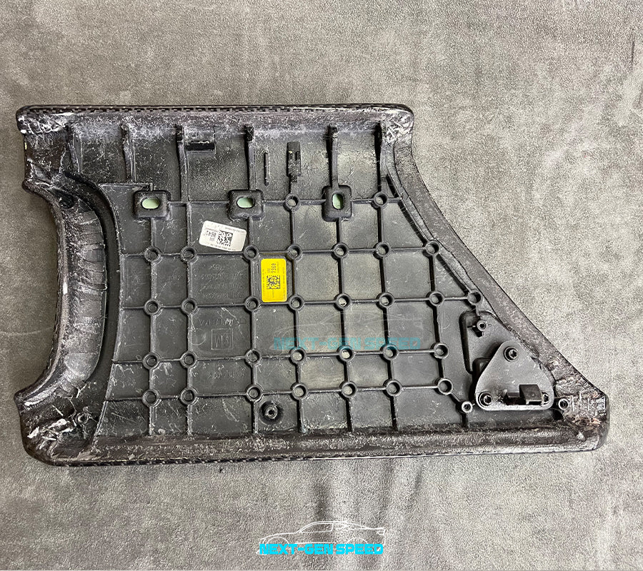 C8 Corvette Carbon Fiber Center Console Lid Replacement | Next-Gen Carbon