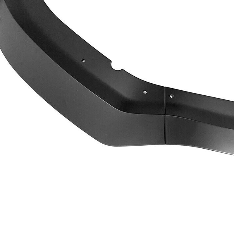 2020 - 23 Charger Widebody Matte Black Front Bumper Lip 3PC