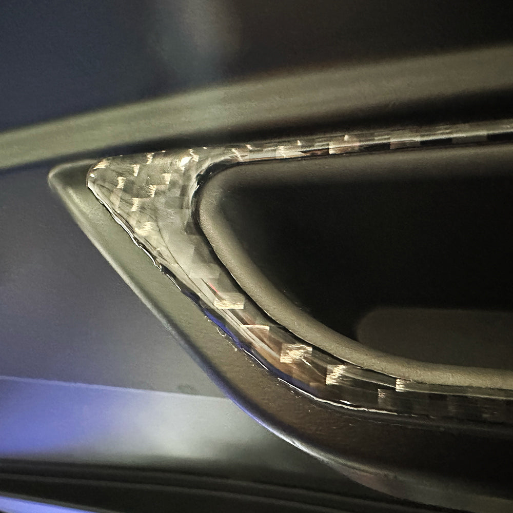 C8 Corvette Soft Carbon Fiber Hatch Handle Cover