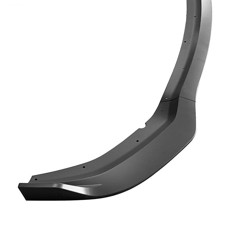 2020 - 23 Charger Widebody Matte Black Front Bumper Lip 3PC