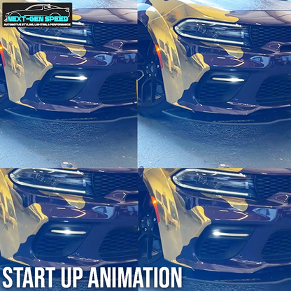 Dodge Charger / Chrysler 300 Front LED DRL Fog Lights