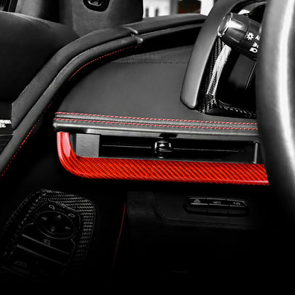 C8 Corvette Carbon Fiber Interior Dash Trim Kit 3PC - (Black / Red / Blue / Forged) | Stingray / Z06 / E-Ray