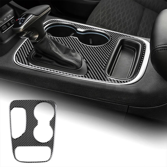 2011-20 Dodge Durango Real Carbon Fiber Interior Center Console Cover Overlay Kit