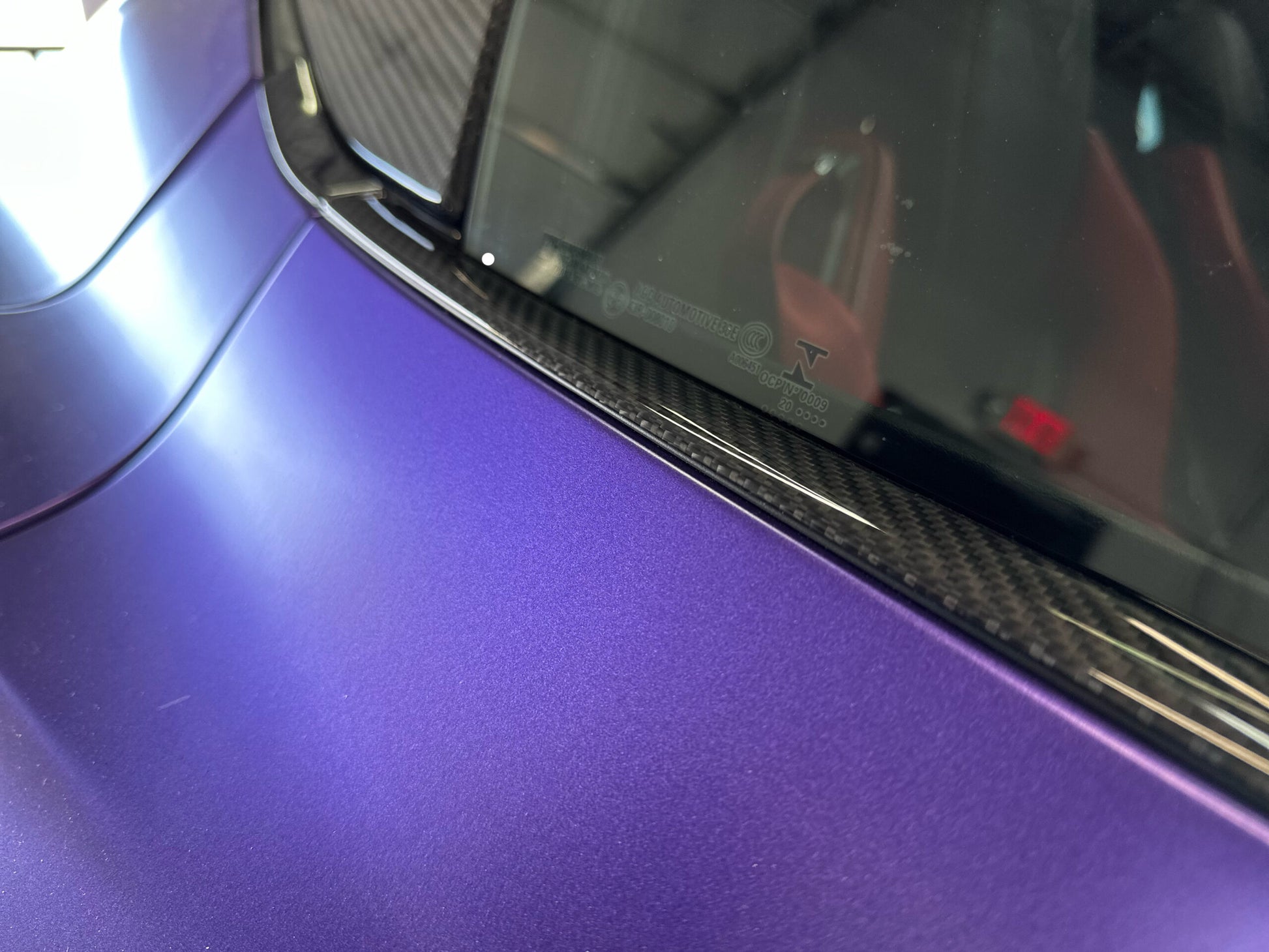 C8 Corvette Carbon Fiber Exterior Lower Window Trim Covers (Coupe/Convertible) | Next-Gen Carbon