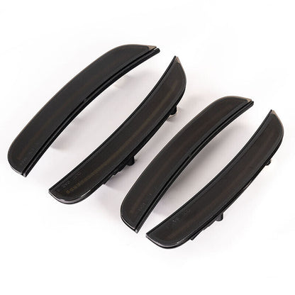 2015-24 Charger Smoked RGB/Flow LED Side Marker Lights - Color Changing