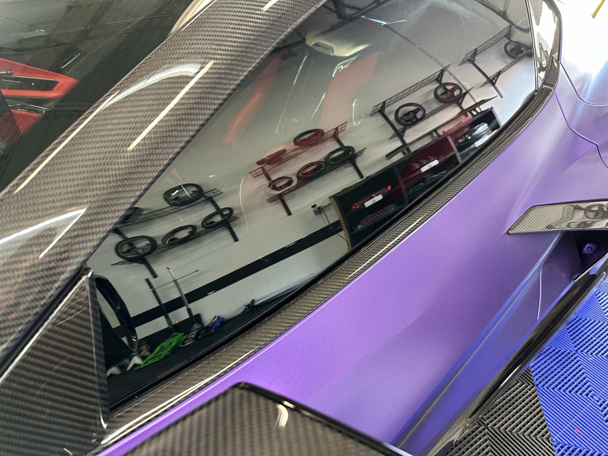 C8 Corvette Carbon Fiber Exterior Lower Window Trim Covers (Coupe/Convertible) | Next-Gen Carbon