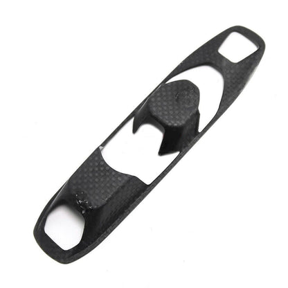 C8 Corvette Real Carbon Fiber Transmission Control Outer Trim Cover | Black/Red/Blue Carbon
