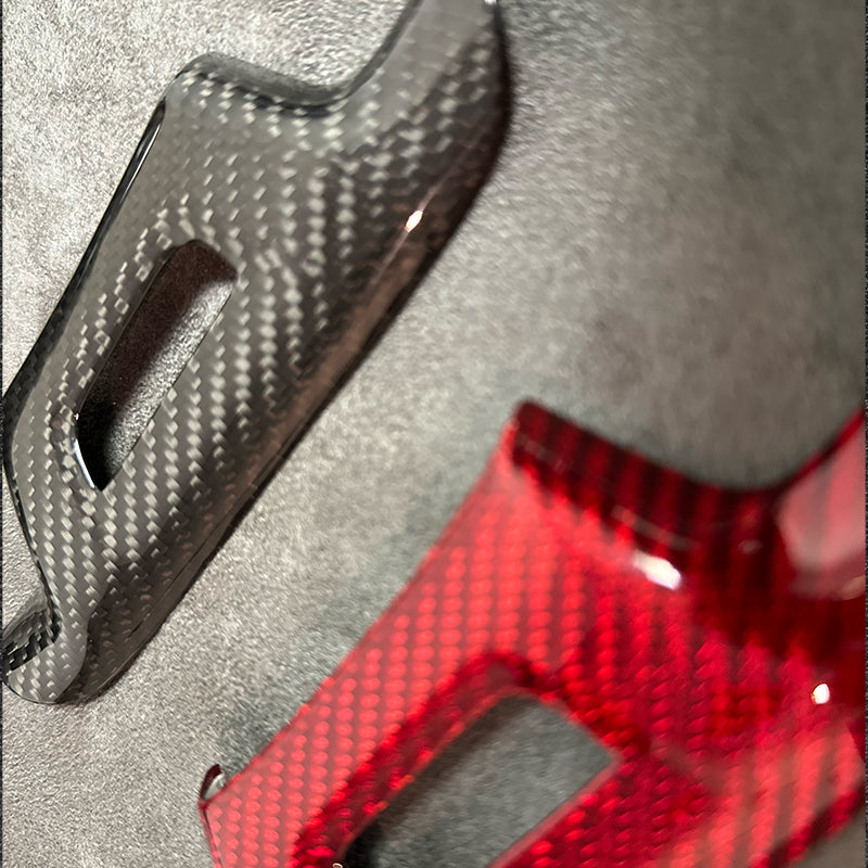 2016 - 24 Camaro Carbon Fiber Lower Steering Wheel Panel Cover (With Hole / Without Hole)